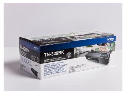 Brother toner TN-329BK, black (6.000 stran) - originální