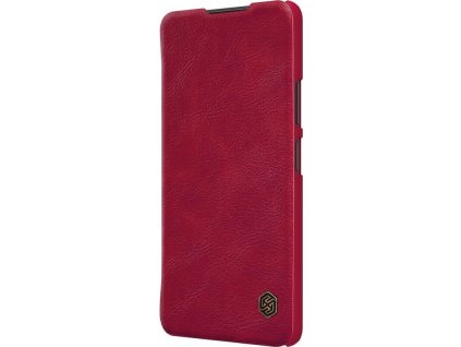 Nillkin Qin Book Pouzdro pro Xiaomi Redmi Note 10 Pro/10 Pro Max, Red - červené