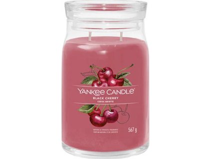 yankee candle black cherry 567g ien504259