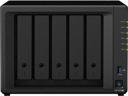 Synology DS1520+ záruka 5 let (DS1520+ + EW201)