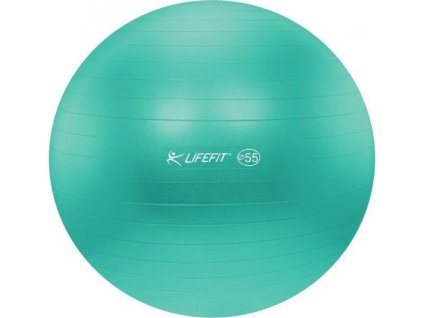 lifefit anti burst 55 cm tyrkysovy gymnasticky mic ien304942