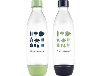 sodastream lahev fuse 2x 1 l zelena cerna ien521537