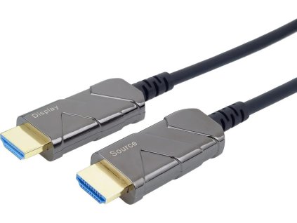 premiumcord ultra high speed hdmi 2 1 opticky fiber kabel 8k 60hz zlacene 5m ien378834