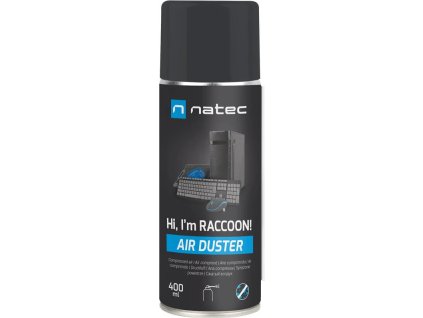 natec stlaceny vzduch raccoon air 400 ml ien514012
