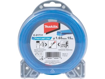 makita struna nylonova 1 65mm modra 15m specialni pro aku stroje ien401667