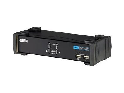aten 2 port dvi kvmp usb usb hub audio 1 2m kabely ien224328