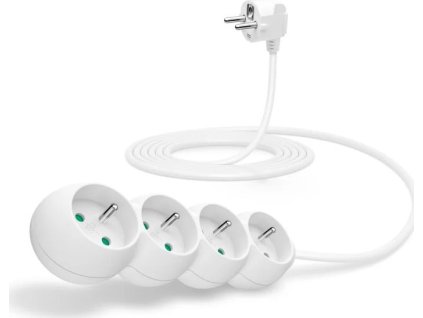 connect it prodluzovaci kabel 230 v 4 zasuvky 3m bez vypinace bily ien335991