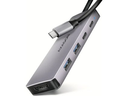 axagon hmc 5h60 usb 5gbps hub porty 2x usb a 1x usb c hdmi 4k 60 pd 100w kabel usb c 15cm ien525688