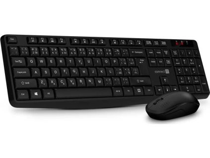connect it officebase wireless combo bezdratova cerna klavesnice mys ien510485