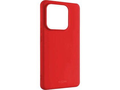 zadni pogumovany kryt fixed story pro xiaomi redmi note 14 5g cerveny ien538015