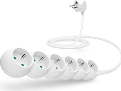 connect it prodluzovaci kabel 230 v 6 zasuvek 2m bez vypinace bily ien336003