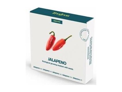 Tregren Chilli papričky Jalapeno (kapsle se semeny, 4 ks)