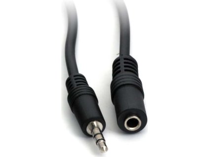 Kabel Jack 3.5mm stereo prodloužení 5m