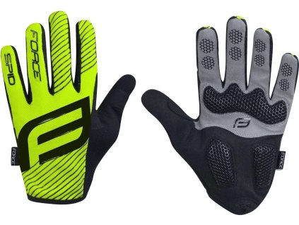 force mtb spid letni rukavice fluo vel m ien406398
