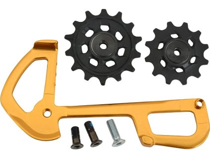 sram xx1 eagle kladky a voditko prehazovacky gold 52z ien374244