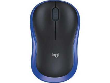 logitech wireless m185 cerno modra ien136139