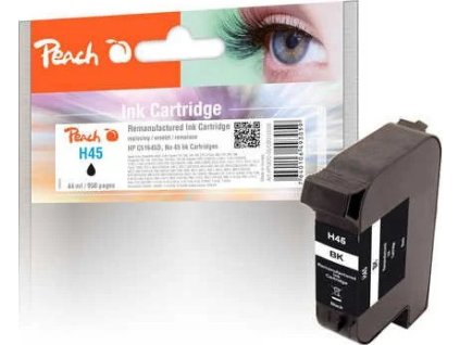 peach h45 cerna kompatibilni s hp no 45 51645a pi300 05 ien50035