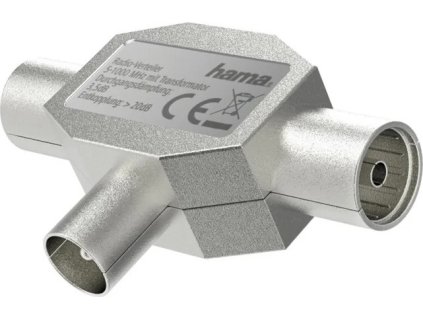 hama antenni rozbocovac pro radio koax vidlice 2 koax zasuvky ien517912