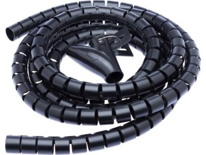 connect it ci 514 pas na svazovani kabelu trubice delka 2 5m a sirka 20mm cerna barva ien218120