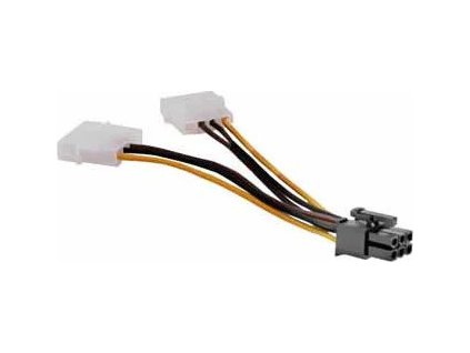 akasa kabel redukce napajeni 2x4pin molex na 1xpci express ien204396