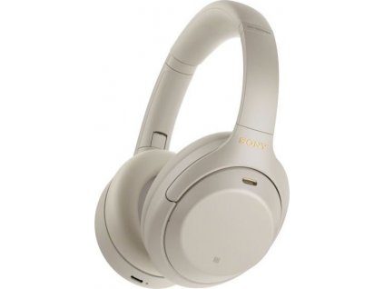 Sony Hi-Res WH-1000XM4, stříbrná, model 2020
