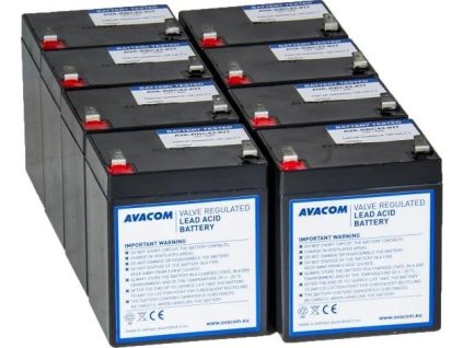 avacom bateriovy kit pro renovaci rbc43 8ks baterii typu hr ien192214