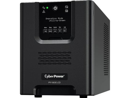cyberpower professional tower lcd ups 1000va 900w ien290406
