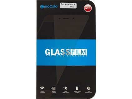 Mocolo 5D Tvrzené Sklo pro Xiaomi Redmi Note 8 - Black - černé okraje