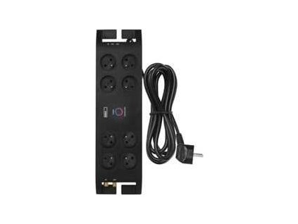 prepetova ochrana 1800j 8 zasuvek 3m cerna ig431026