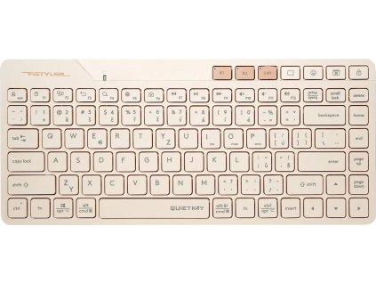 a4tech fstyler fbk26c as bezdratova dual mode bluetooth 2 4g klavesnice cz caffe latte ien543528