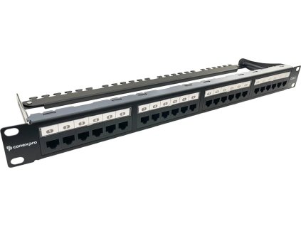 conexpro 19 patch panel utp cat6 24 portu 1u ien533204