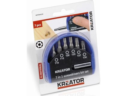 kreator krt064250 sada bitu 7 ks torx ien494471