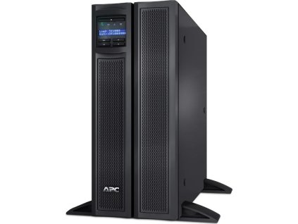 apc smart ups x 2200va short depth tower rack convertible lcd 200 240v with network card ien544249