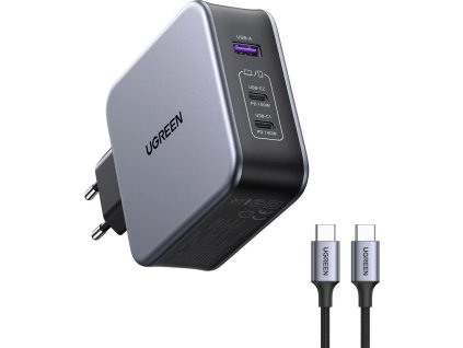 ugreen usb a 2 usb c 140w gan rychlonabijecka s c c kabelem 2 m ien524401