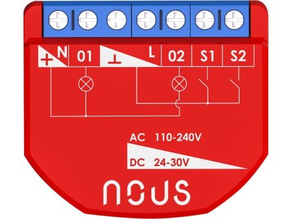 nous b3z zigbee 2ch 2 kanalovy spinac ien550337