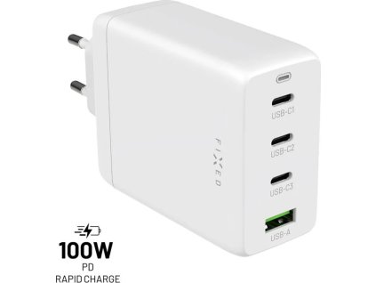 sitova gan nabijecka fixed s 3xusb c a usb vystupem podpora pd 3 0 100w bila ien532988