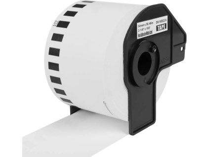 printline kompatibilni s brother dk n55224 bila papirova role nelepici 54 x 30 48m ien551482