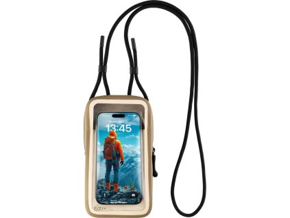 vodeodolne pouzdro na mobilni telefon fixed dry case z hypalonu s certifikaci ipx8 khaki ien551850