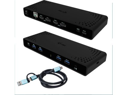 i tec universal dual 4k display docking station power delivery 85w ien532388