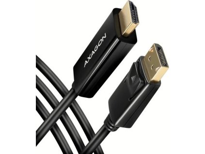axagon rvd hi14c2 displayport hdmi 1 4 redukce kabel 1 8m ien394913