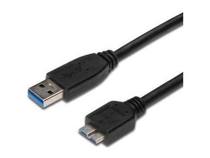 kabel microusb 3 0 5gbps usb a microusb b mm 3m cerny ien116839