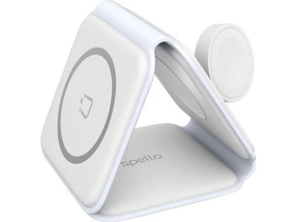 spello 3in1 skladaci bezdratova nabijecka bila ien499331
