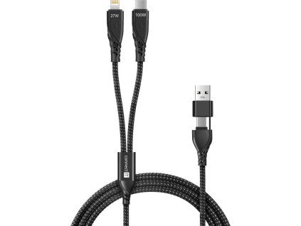 connect it wirez 4in1 1x usb c 1x lightning 1 25 m cerny ien552377