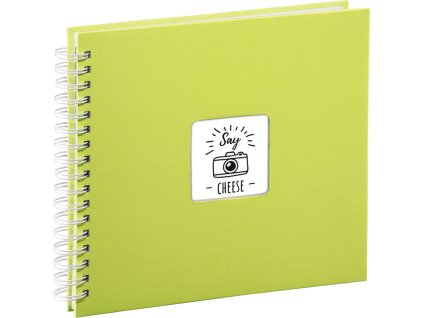 hama album klasicke spiralove fine art 28x24 cm 50 stran kiwi bile listy ien552616