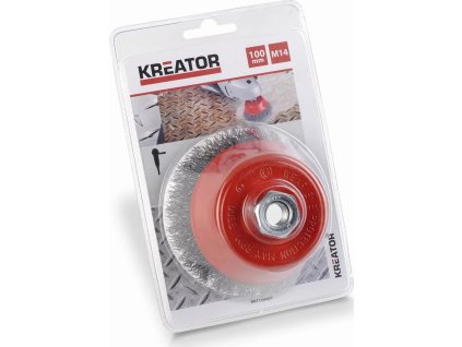 kreator krt150201 brusny ocelovy kartac m14 100mm ien494934