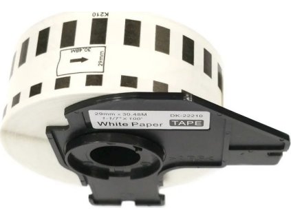 allprint pro kompatibilni etikety s brother dk 22210 papirova role 29 x 30 48m ien391872