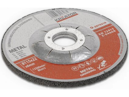 kreator krt070310 brusny kotouc ocel 115x6 0mm 2 plus 1 3ks ien494610