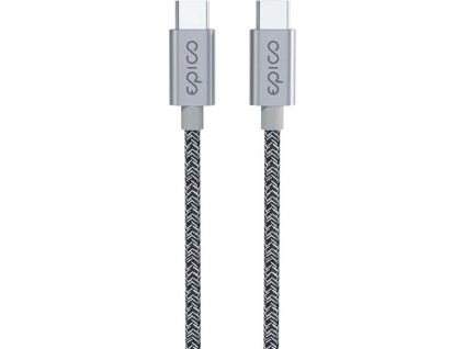 epico opleteny kabel usb c na usb c 1 2m vesmirne sedy ien491671