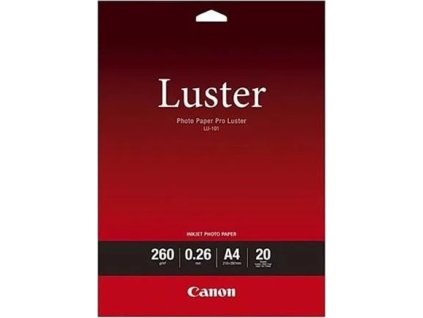 canon lu 101 luster a4 fotopapir 20 ks 260g m ien160858
