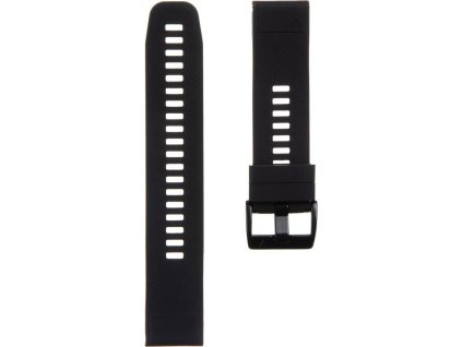 tactical 426 silikonovy reminek pro garmin fenix 5 6 7 quickfit 22mm black cerny ien334151